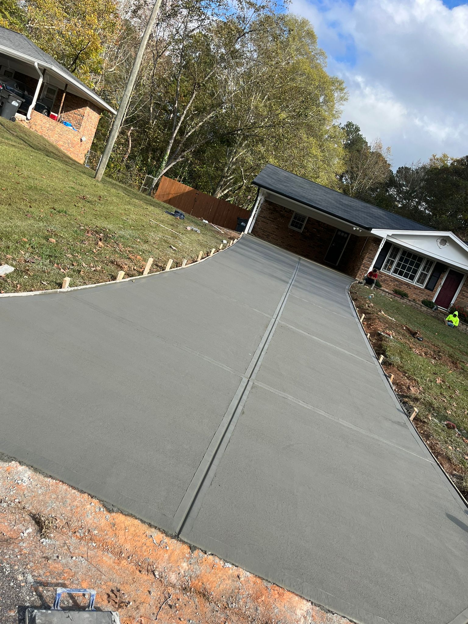 Concrete slab installation Atlanta Georgia
